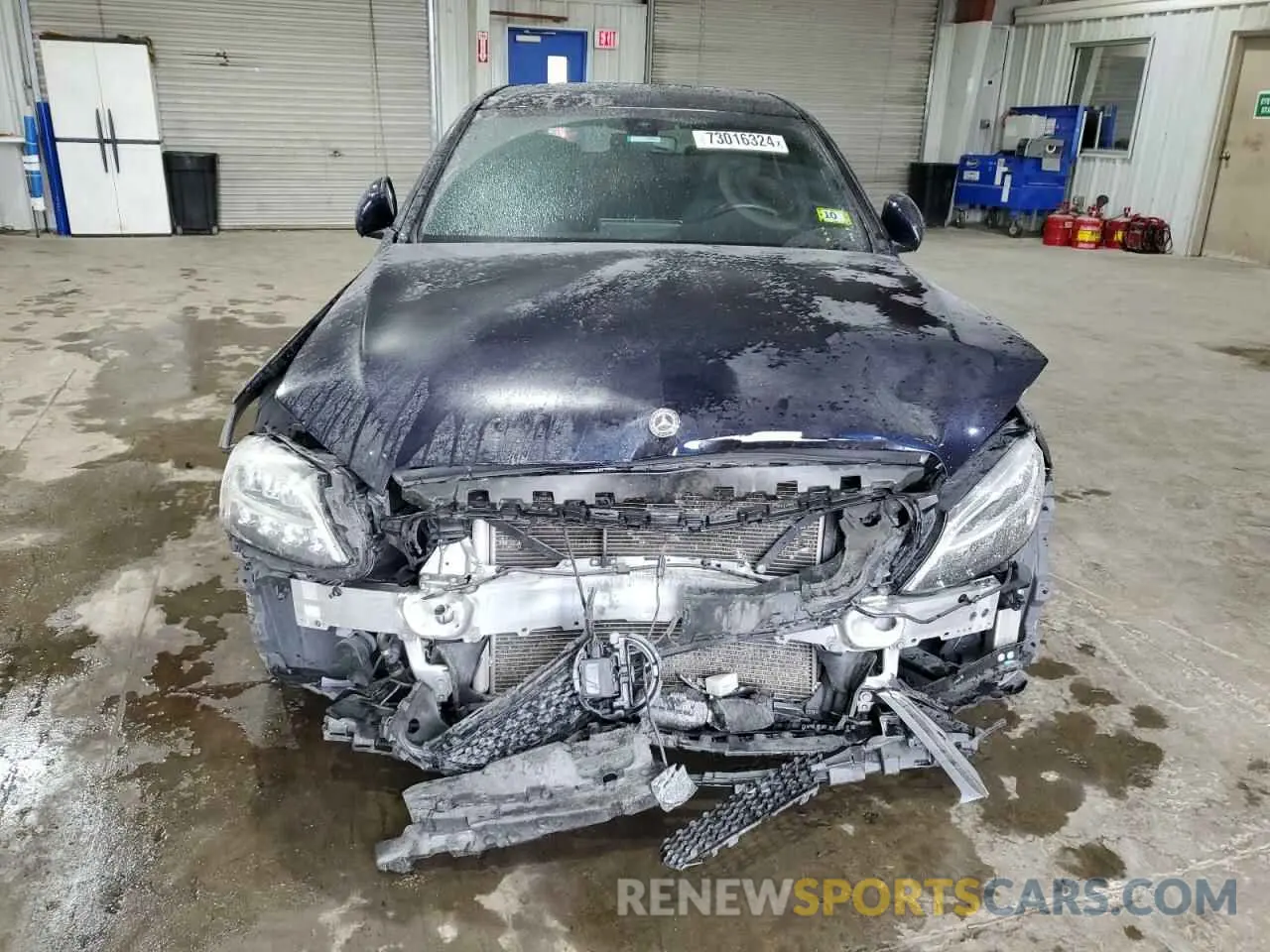 5 Photograph of a damaged car W1KWF8EB5LR570311 MERCEDES-BENZ C-CLASS 2020