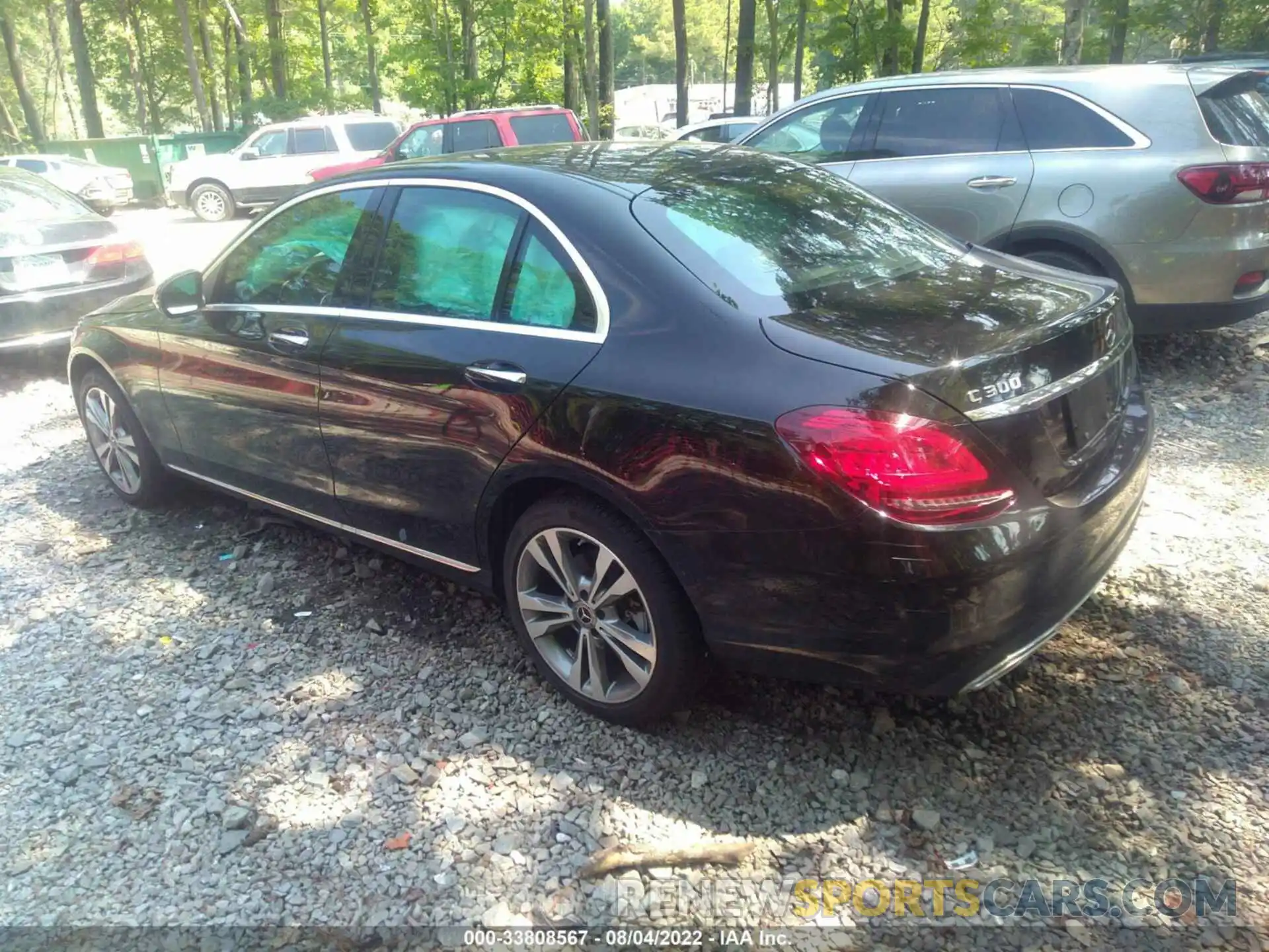 3 Photograph of a damaged car W1KWF8EB5LR598948 MERCEDES-BENZ C-CLASS 2020