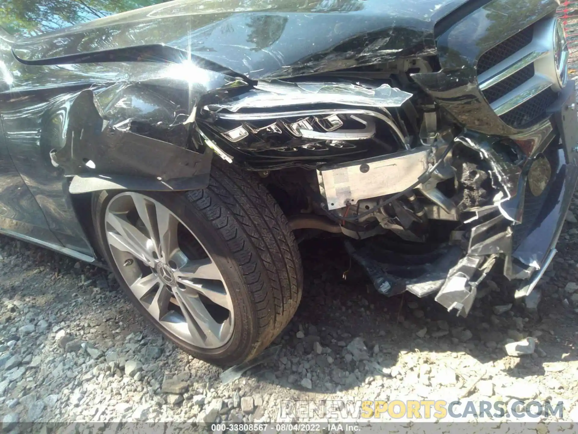 6 Photograph of a damaged car W1KWF8EB5LR598948 MERCEDES-BENZ C-CLASS 2020