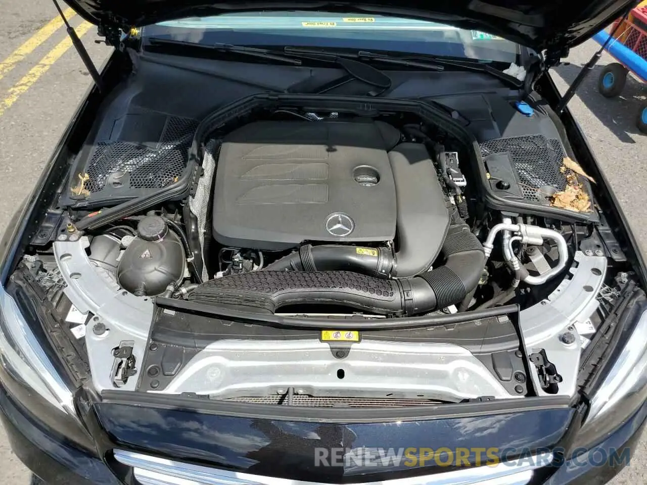 11 Photograph of a damaged car W1KWF8EB7LR596912 MERCEDES-BENZ C-CLASS 2020