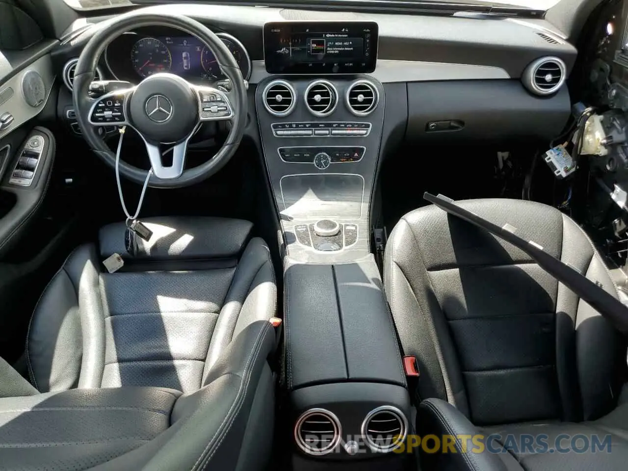 8 Photograph of a damaged car W1KWF8EB7LR596912 MERCEDES-BENZ C-CLASS 2020