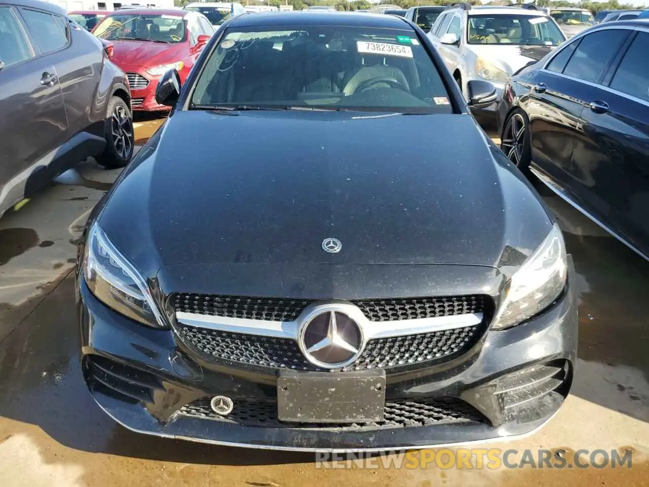 5 Photograph of a damaged car W1KWF8EB8LR566267 MERCEDES-BENZ C-CLASS 2020