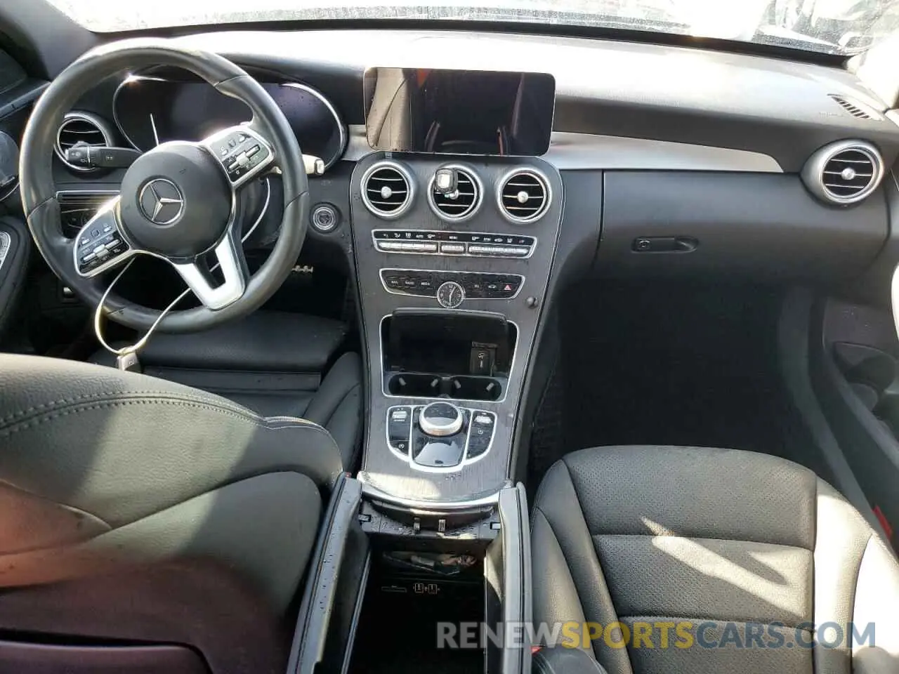 8 Photograph of a damaged car W1KWF8EB8LR566267 MERCEDES-BENZ C-CLASS 2020