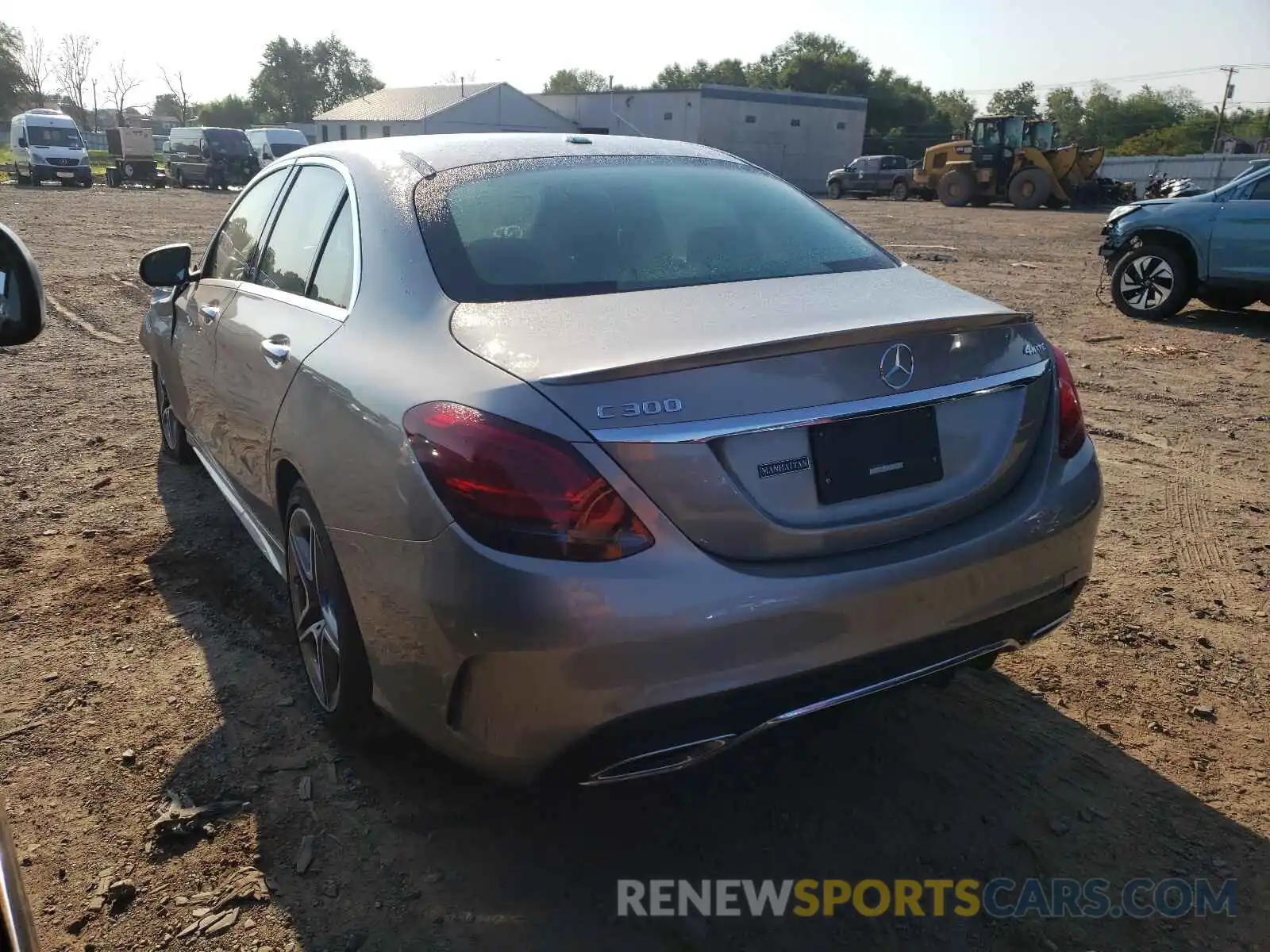 3 Photograph of a damaged car W1KWF8EB8LR570769 MERCEDES-BENZ C-CLASS 2020