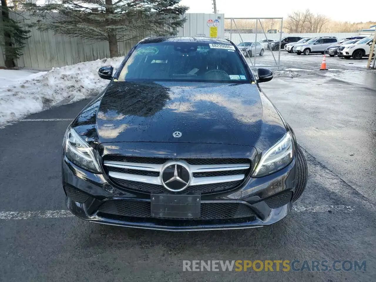 5 Photograph of a damaged car W1KWF8EB8LR590715 MERCEDES-BENZ C-CLASS 2020