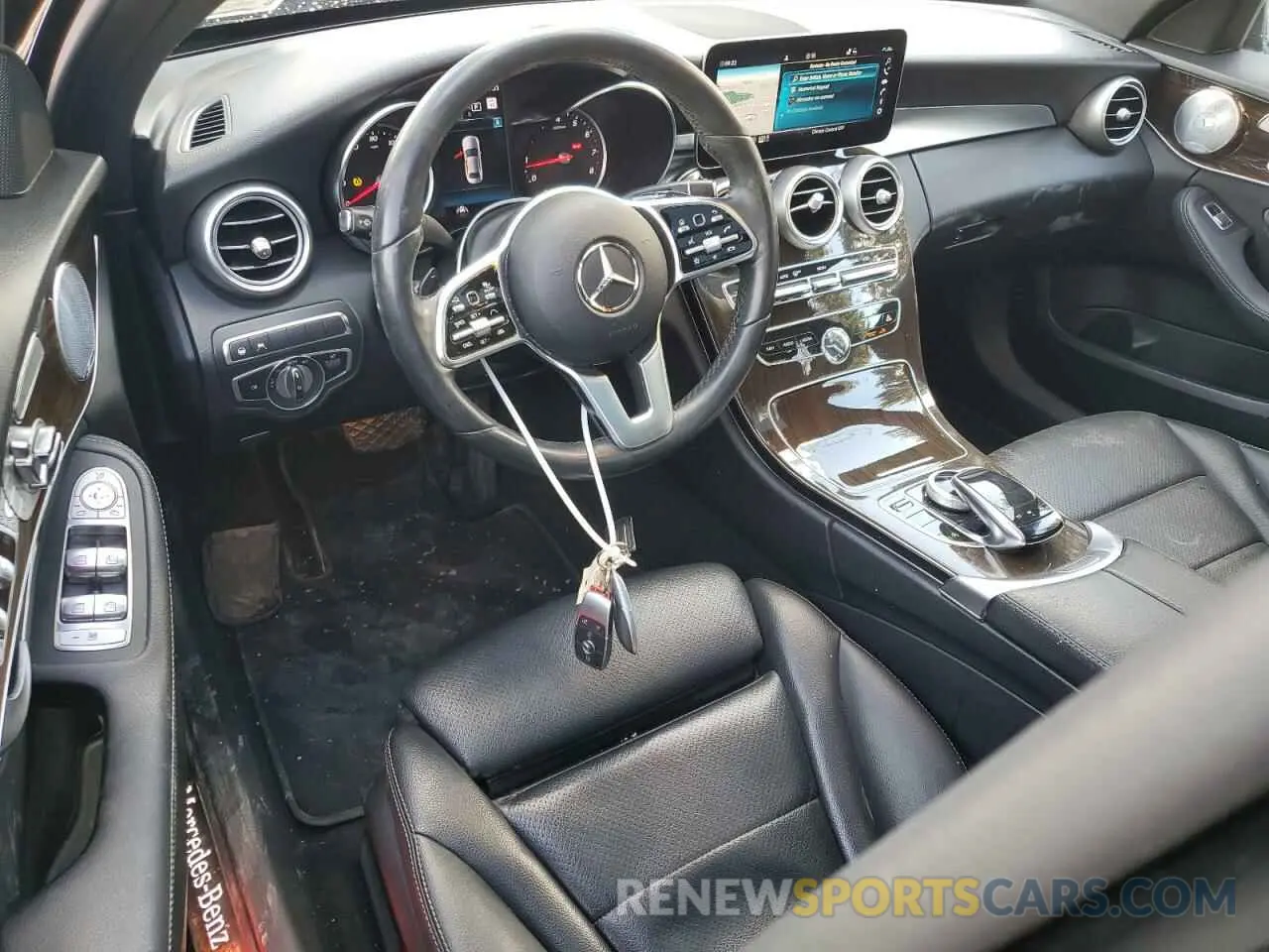 8 Photograph of a damaged car W1KWF8EB8LR590715 MERCEDES-BENZ C-CLASS 2020