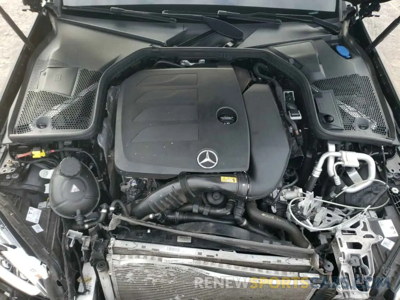 11 Photograph of a damaged car W1KWF8EB9LR581876 MERCEDES-BENZ C-CLASS 2020