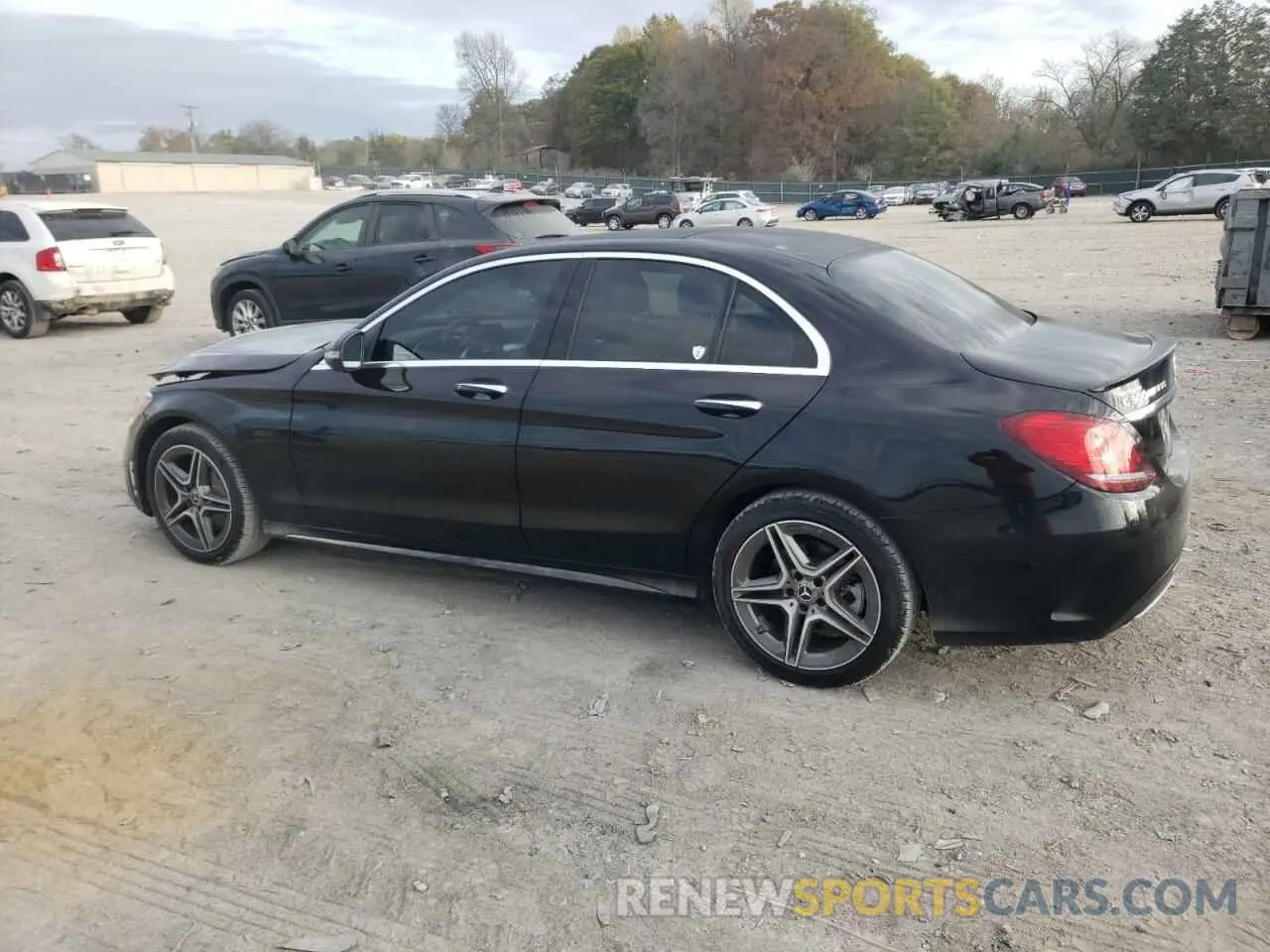 2 Photograph of a damaged car W1KWF8EB9LR581876 MERCEDES-BENZ C-CLASS 2020