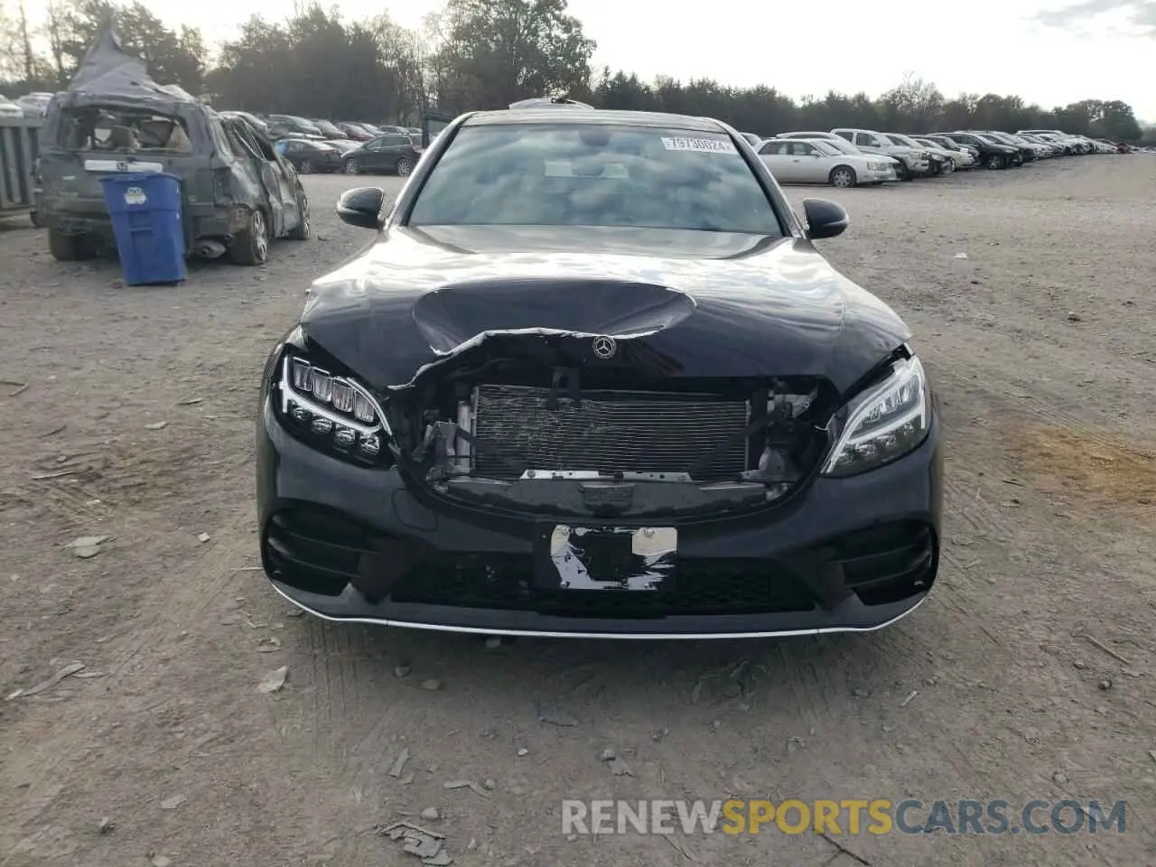 5 Photograph of a damaged car W1KWF8EB9LR581876 MERCEDES-BENZ C-CLASS 2020