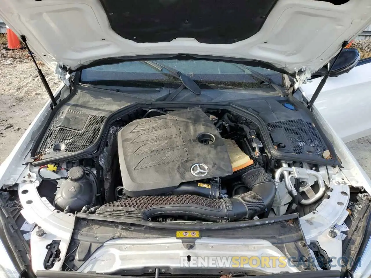 11 Photograph of a damaged car W1KWF8EB9LR594322 MERCEDES-BENZ C-CLASS 2020