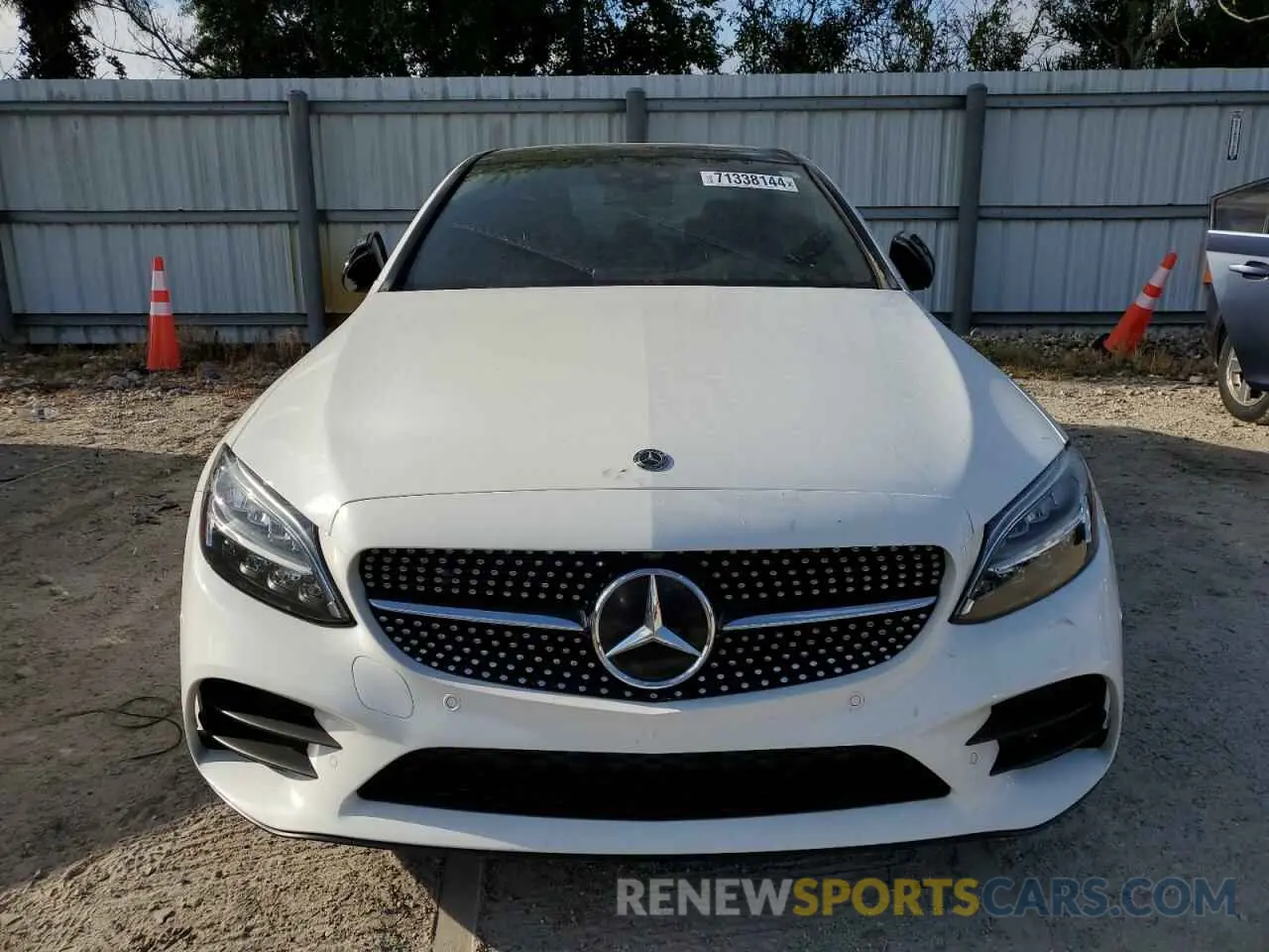 5 Photograph of a damaged car W1KWF8EB9LR594322 MERCEDES-BENZ C-CLASS 2020