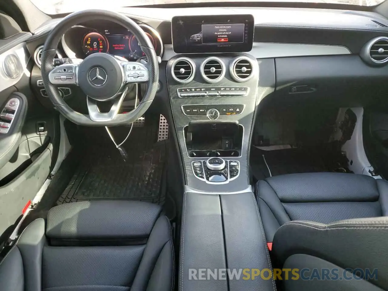 8 Photograph of a damaged car W1KWF8EB9LR594322 MERCEDES-BENZ C-CLASS 2020