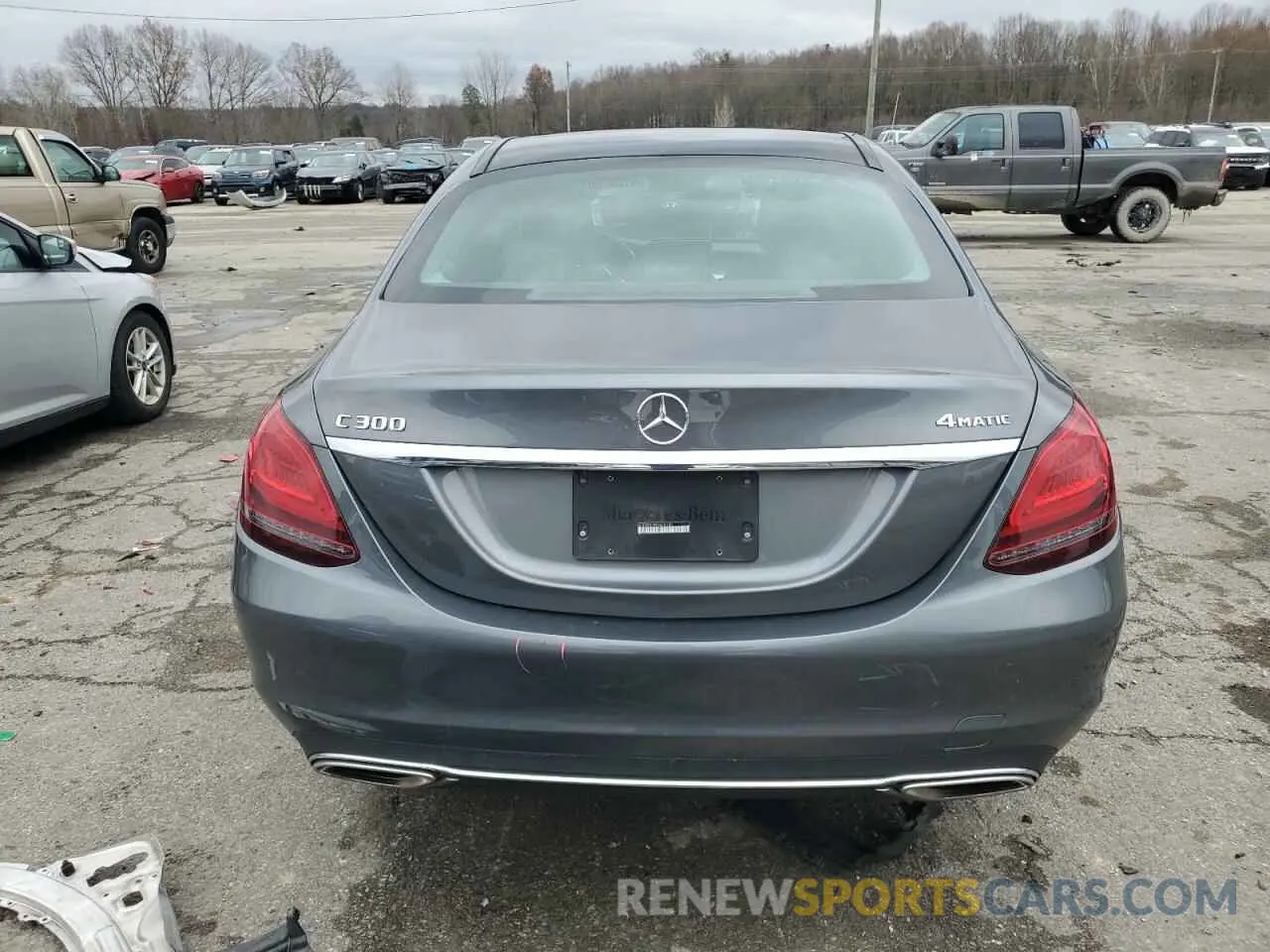 6 Photograph of a damaged car W1KWF8EB9LR602130 MERCEDES-BENZ C-CLASS 2020