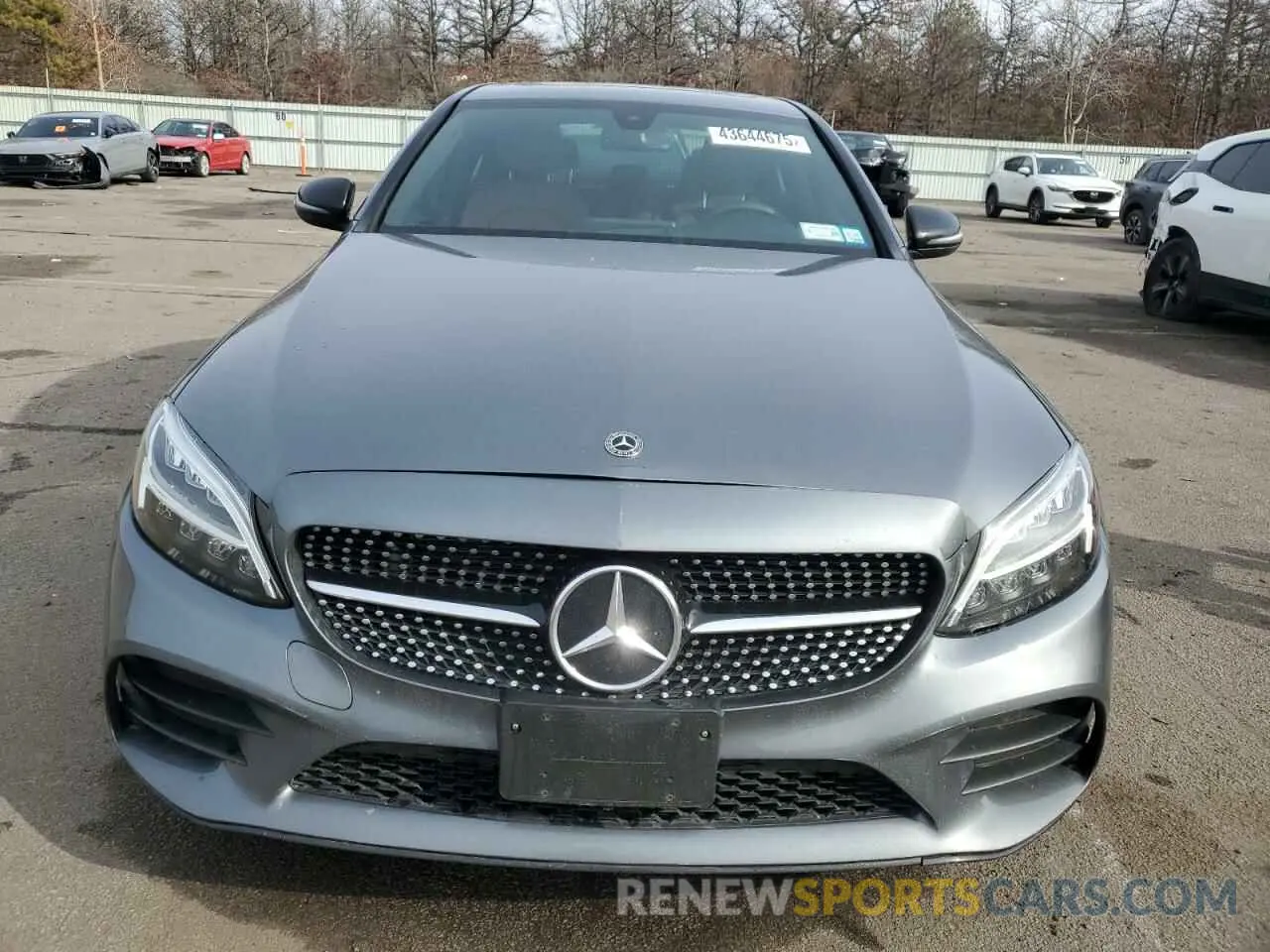5 Photograph of a damaged car W1KWF8EBXLR573639 MERCEDES-BENZ C-CLASS 2020
