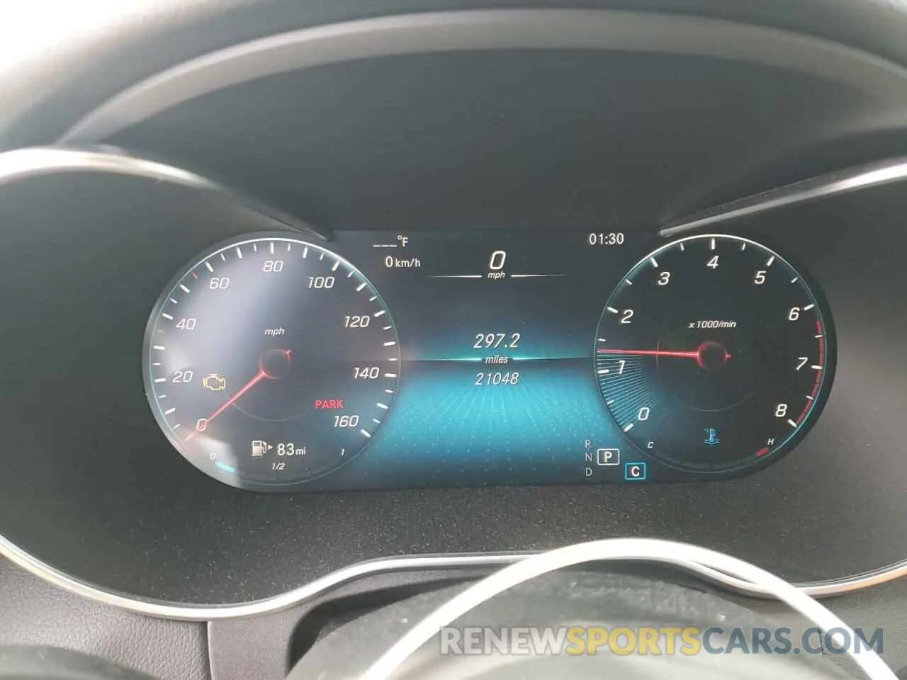 9 Photograph of a damaged car W1KWF8EBXLR573639 MERCEDES-BENZ C-CLASS 2020