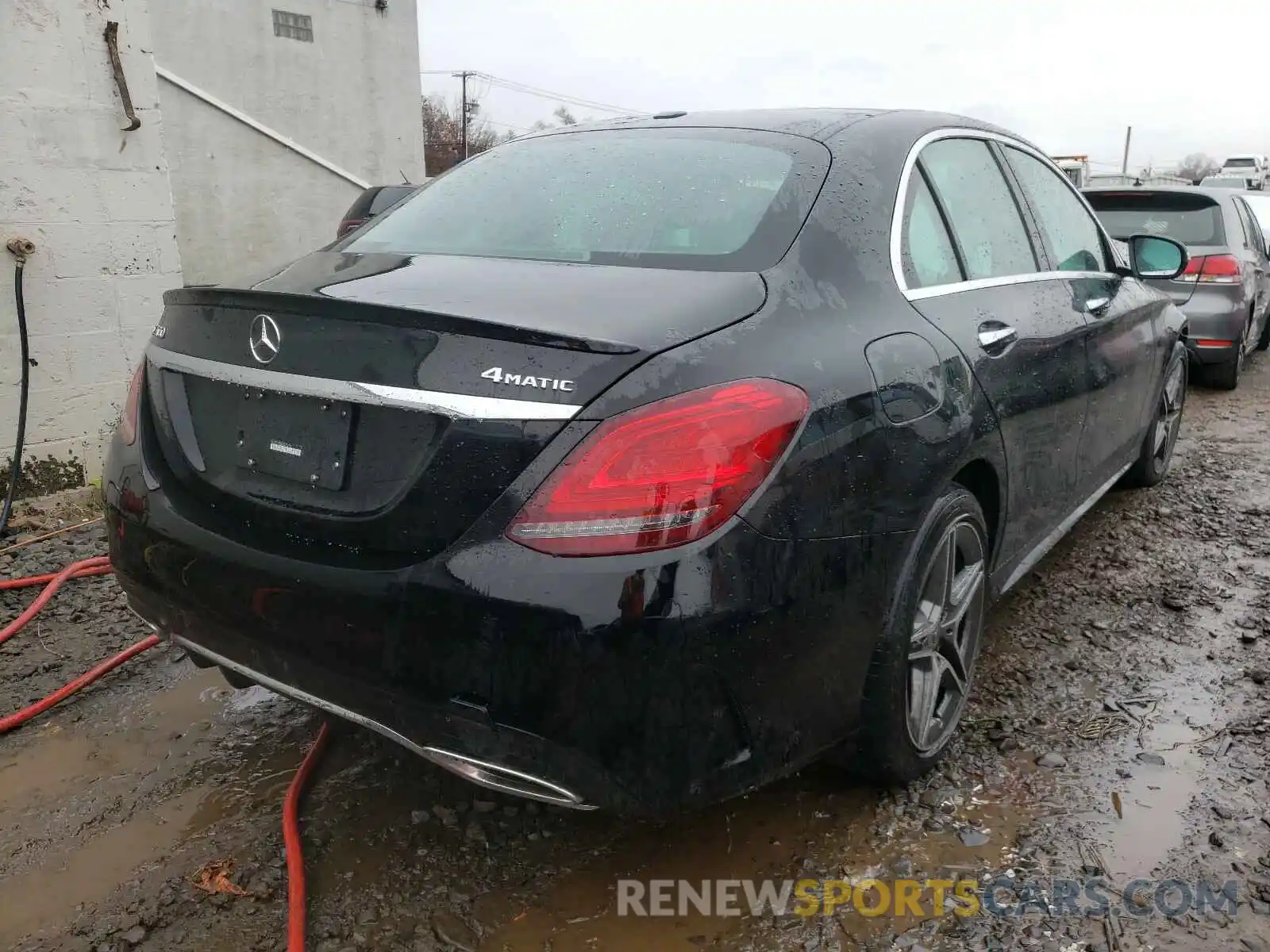 4 Photograph of a damaged car W1KWF8EBXLR575780 MERCEDES-BENZ C CLASS 2020