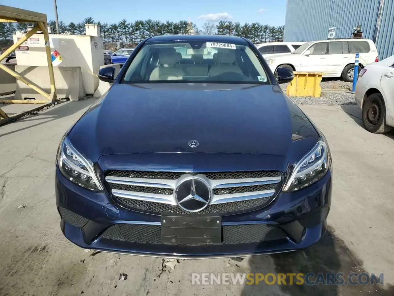 5 Photograph of a damaged car W1KWF8EBXLR593115 MERCEDES-BENZ C-CLASS 2020