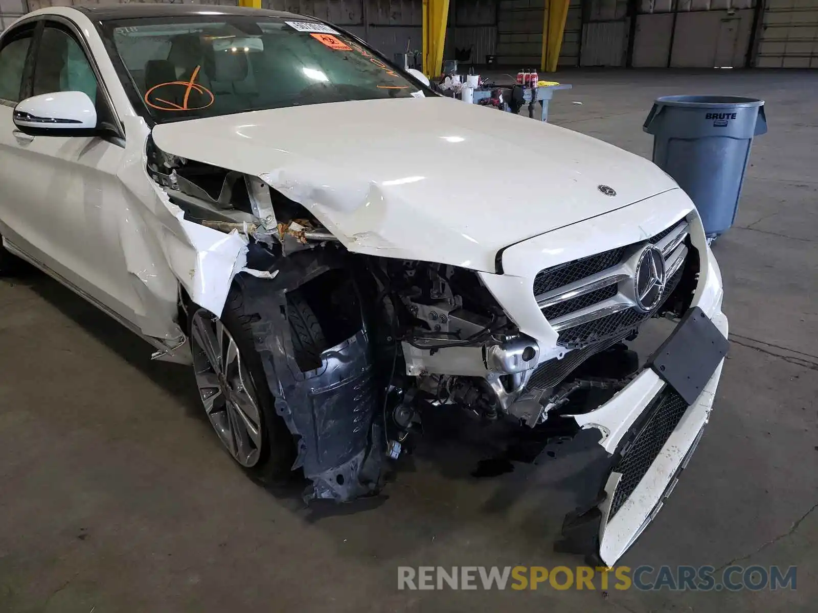 9 Photograph of a damaged car W1KWF8EBXLR597679 MERCEDES-BENZ C-CLASS 2020