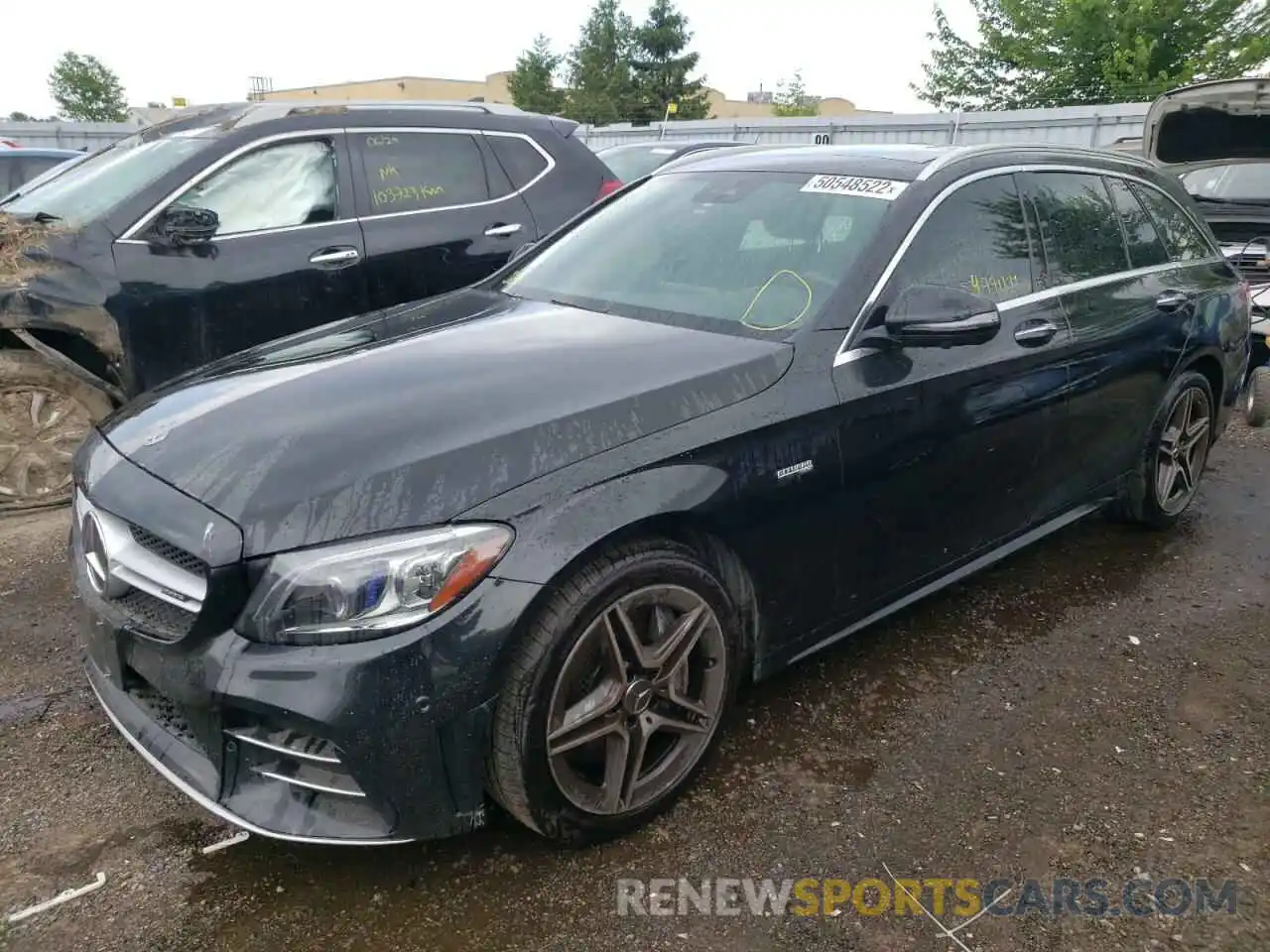 2 Photograph of a damaged car W1KWH6EB4LG011357 MERCEDES-BENZ C-CLASS 2020