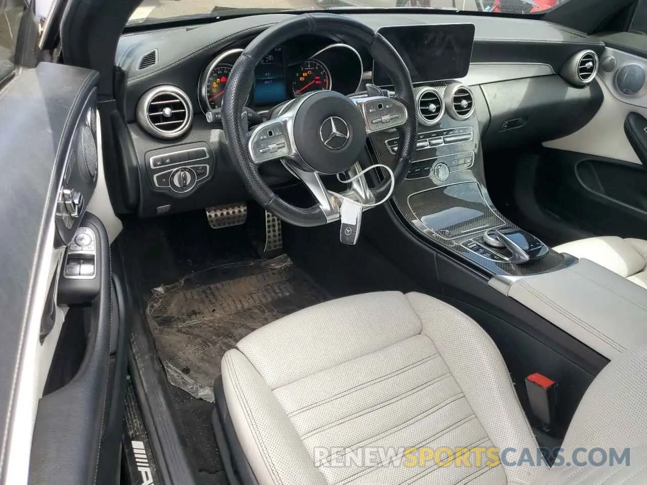 8 Photograph of a damaged car W1KWJ6EB9LF992103 MERCEDES-BENZ C-CLASS 2020