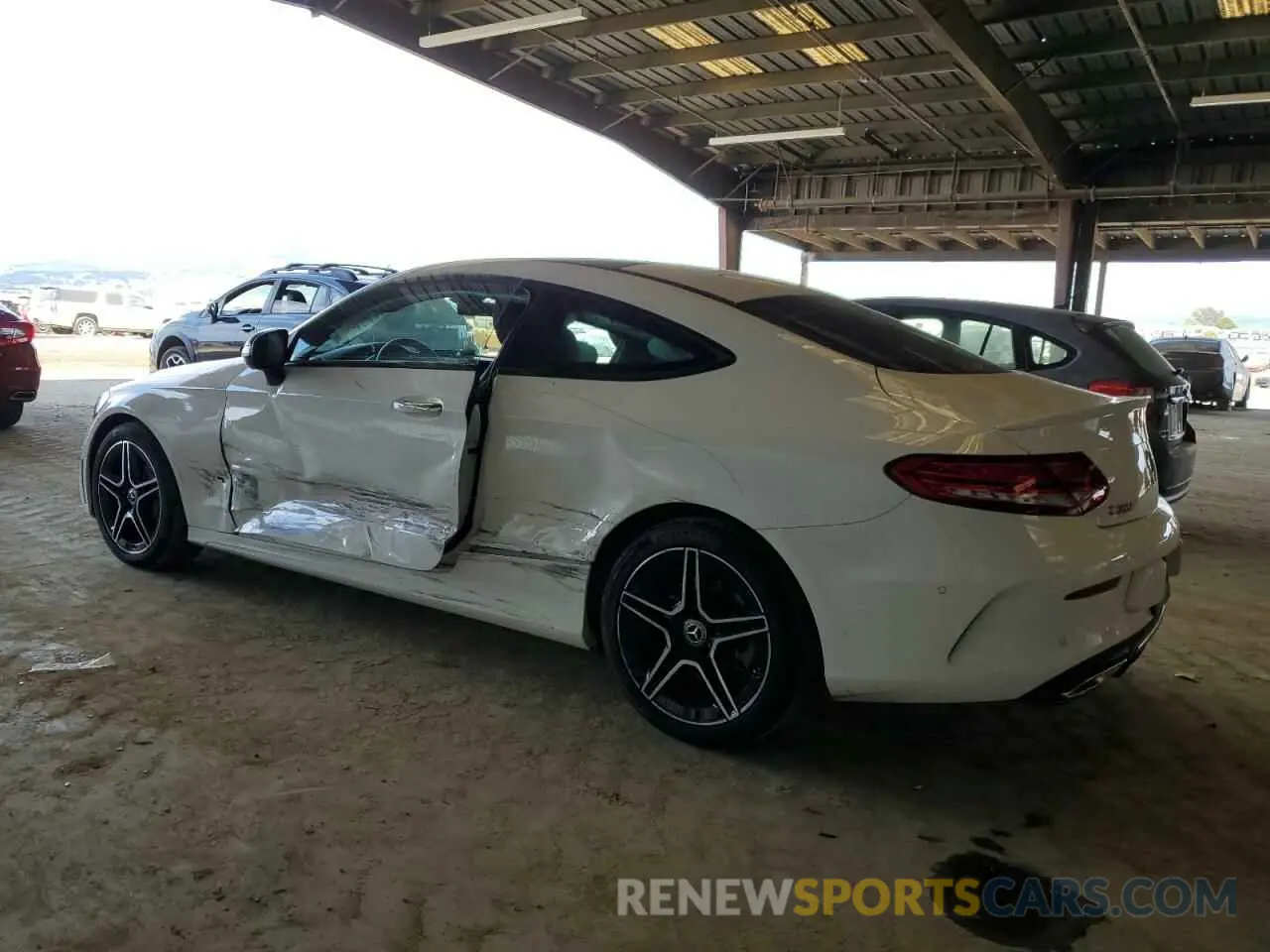 2 Photograph of a damaged car W1KWJ8DB2LF985202 MERCEDES-BENZ C-CLASS 2020