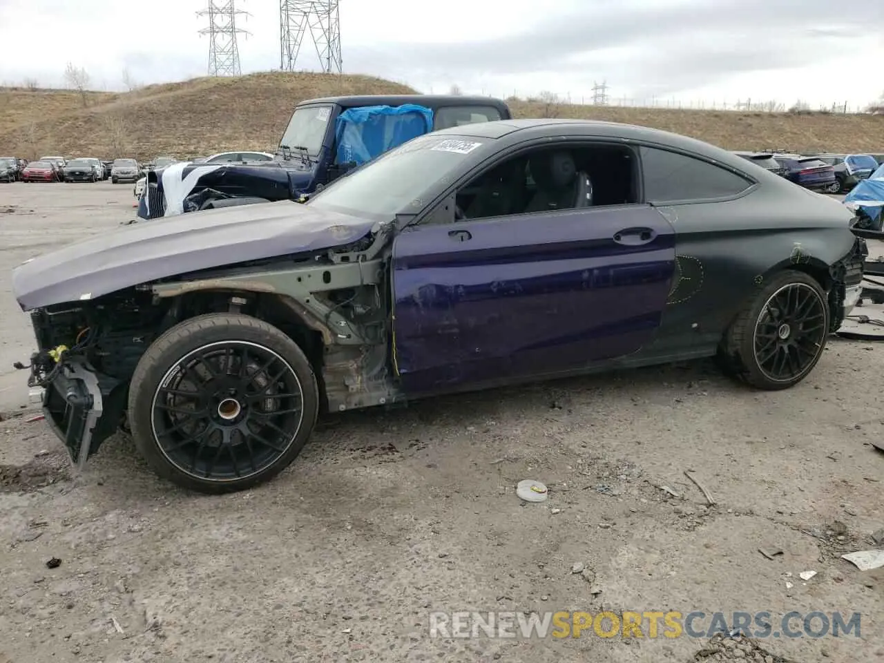 1 Photograph of a damaged car W1KWJ8GB9LF984818 MERCEDES-BENZ C-CLASS 2020