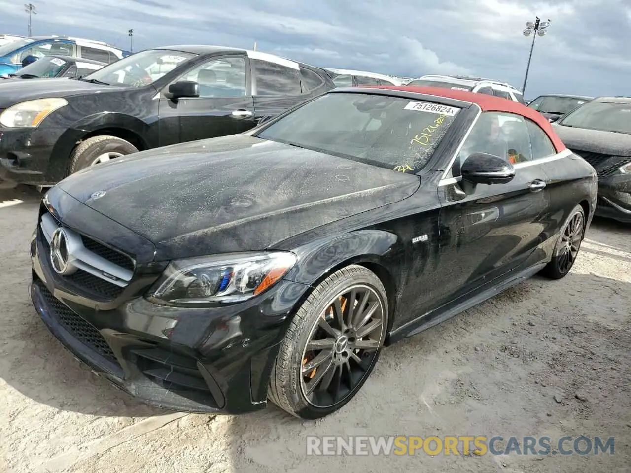 1 Photograph of a damaged car W1KWK6EB4LG006970 MERCEDES-BENZ C-CLASS 2020