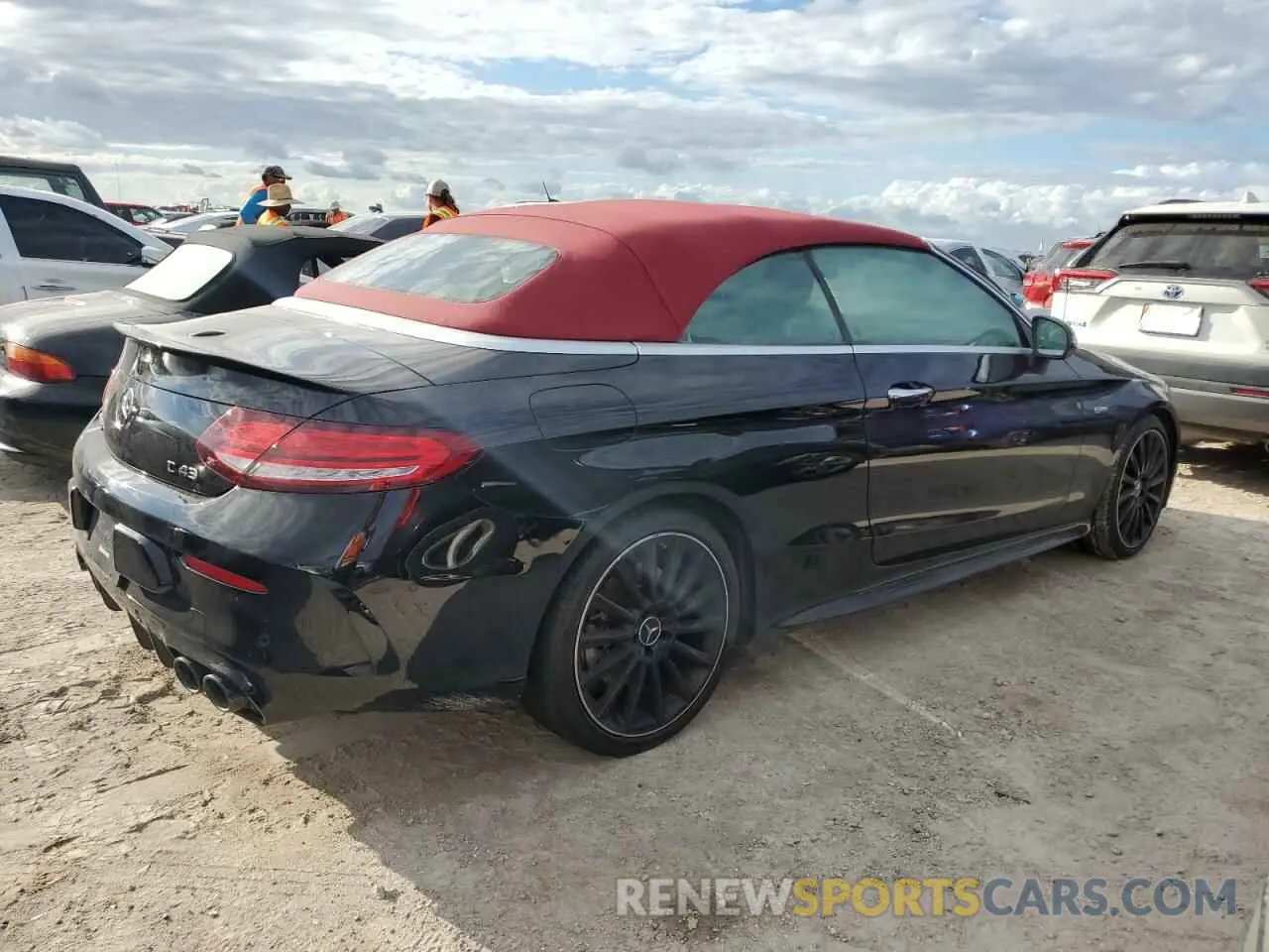 3 Photograph of a damaged car W1KWK6EB4LG006970 MERCEDES-BENZ C-CLASS 2020