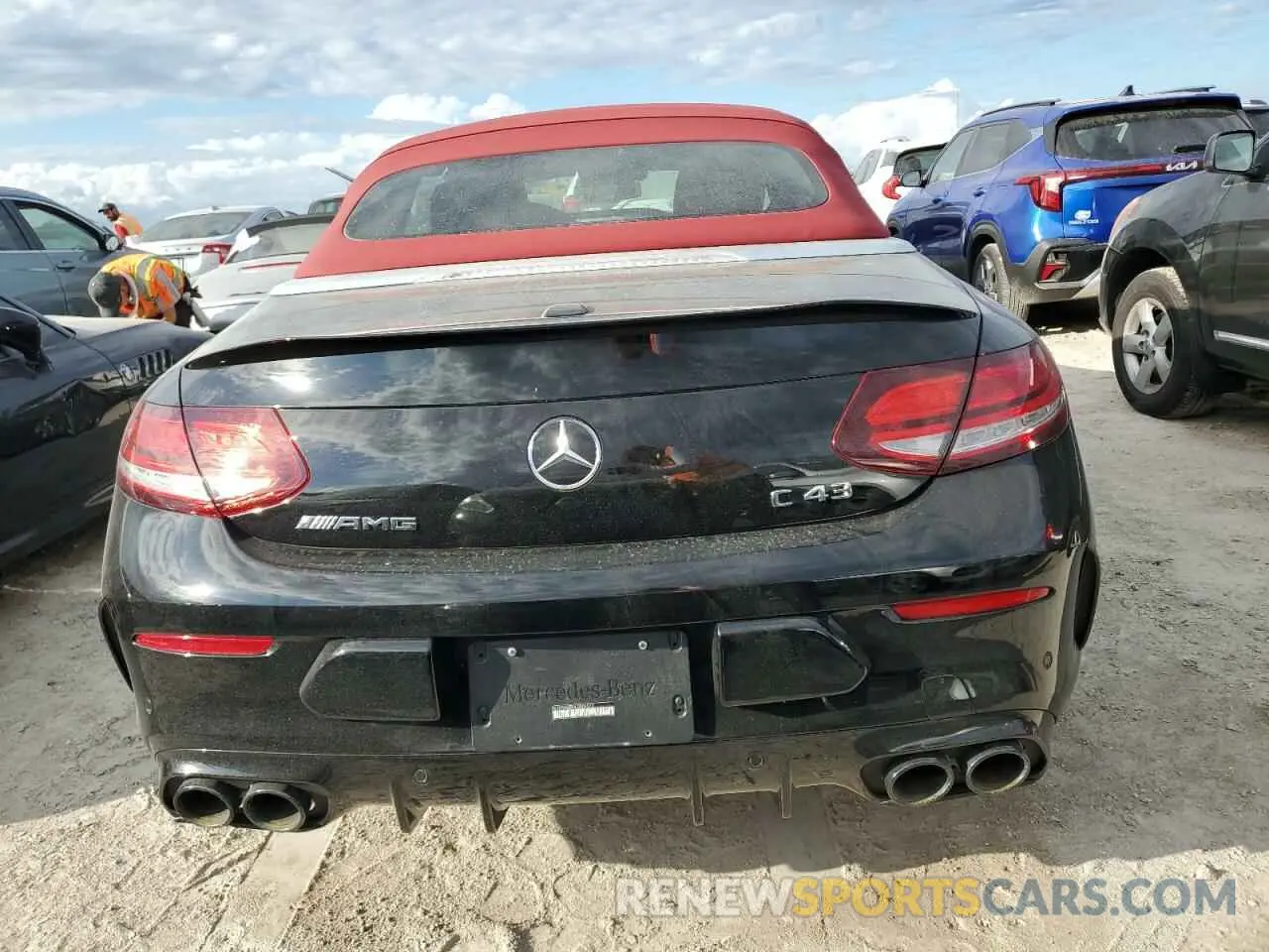 6 Photograph of a damaged car W1KWK6EB4LG006970 MERCEDES-BENZ C-CLASS 2020