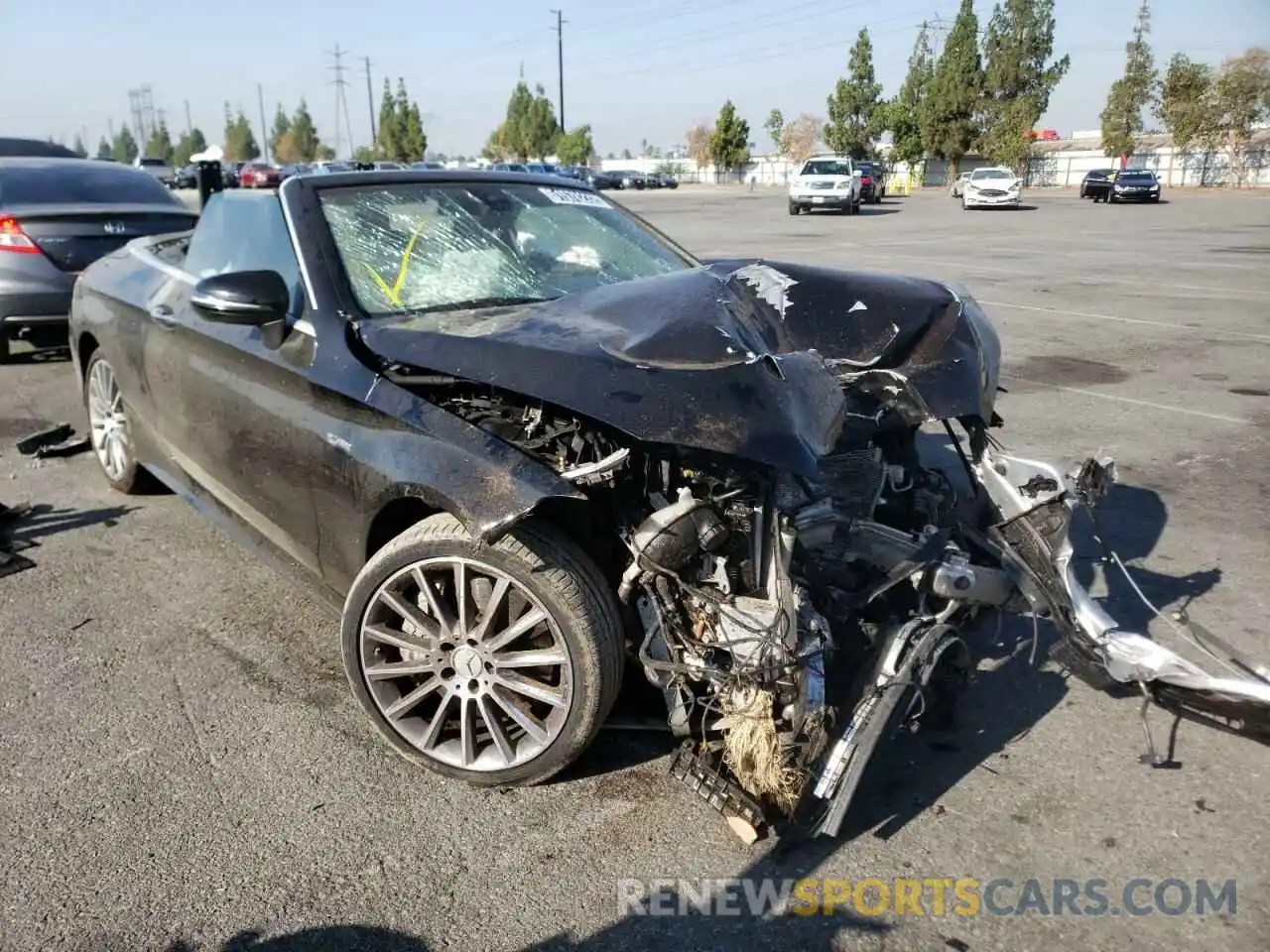 1 Photograph of a damaged car W1KWK6EB9LG015261 MERCEDES-BENZ C-CLASS 2020