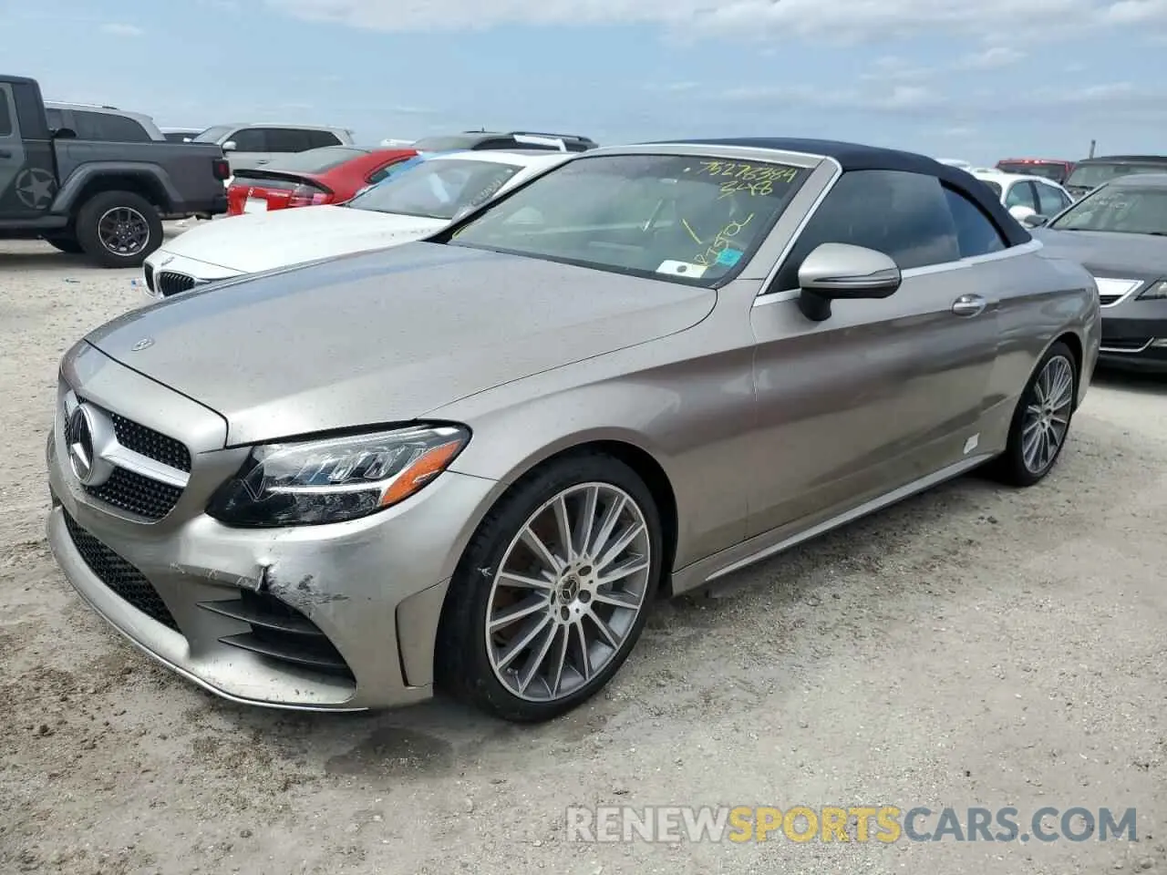 1 Photograph of a damaged car W1KWK8DB0LG028056 MERCEDES-BENZ C-CLASS 2020