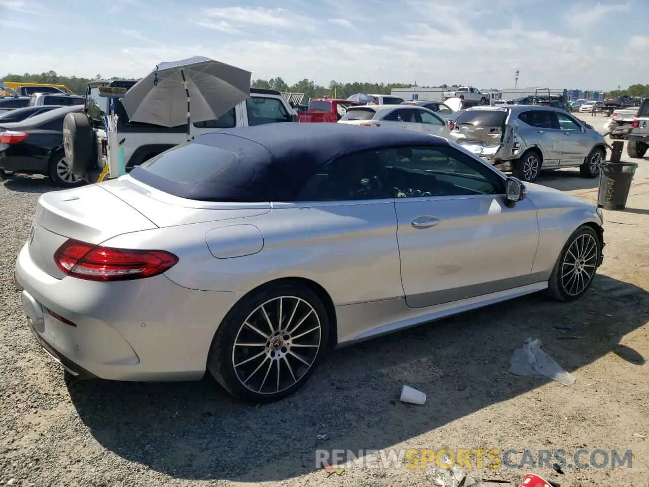 3 Photograph of a damaged car W1KWK8DB3LG003622 MERCEDES-BENZ C-CLASS 2020