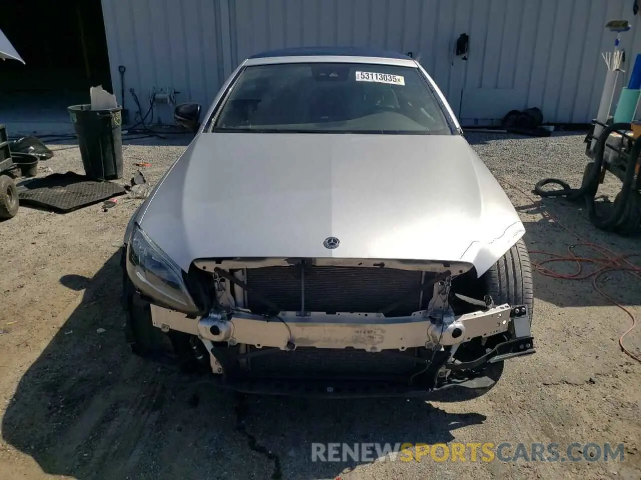 5 Photograph of a damaged car W1KWK8DB3LG003622 MERCEDES-BENZ C-CLASS 2020