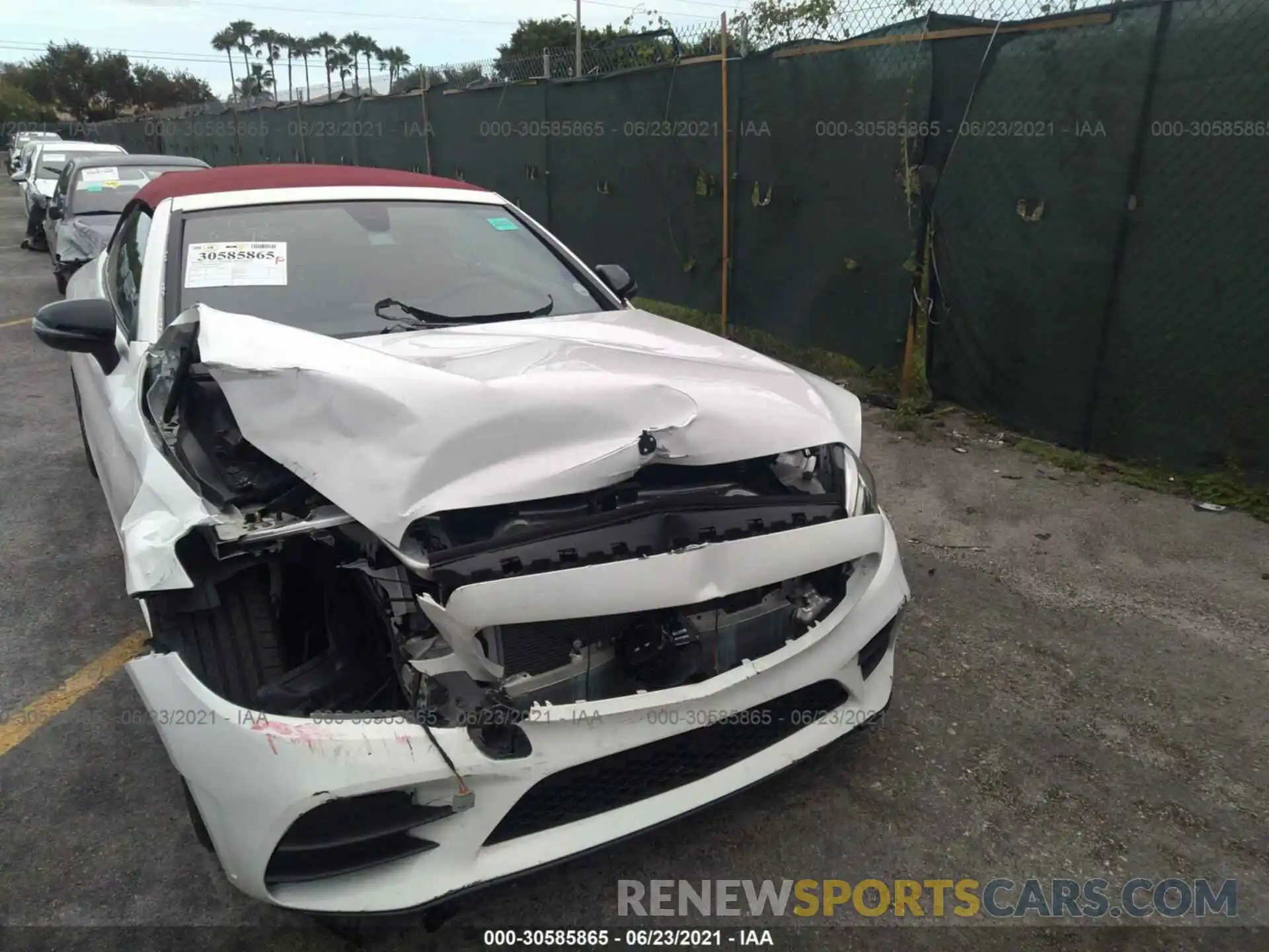 6 Photograph of a damaged car W1KWK8DB6LG000522 MERCEDES-BENZ C-CLASS 2020