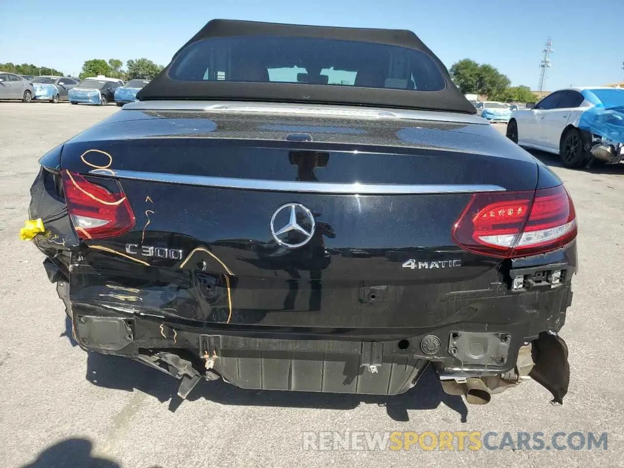 6 Photograph of a damaged car W1KWK8EB2LG010981 MERCEDES-BENZ C-CLASS 2020