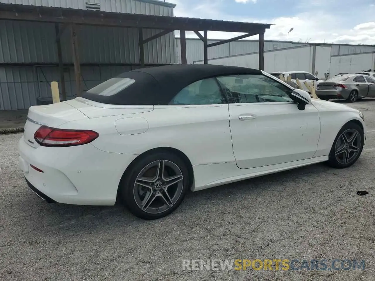 3 Photograph of a damaged car W1KWK8EBXLF983483 MERCEDES-BENZ C-CLASS 2020