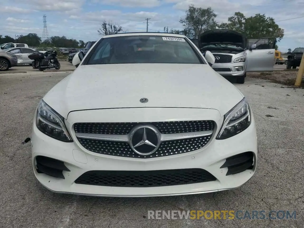 5 Photograph of a damaged car W1KWK8EBXLF983483 MERCEDES-BENZ C-CLASS 2020