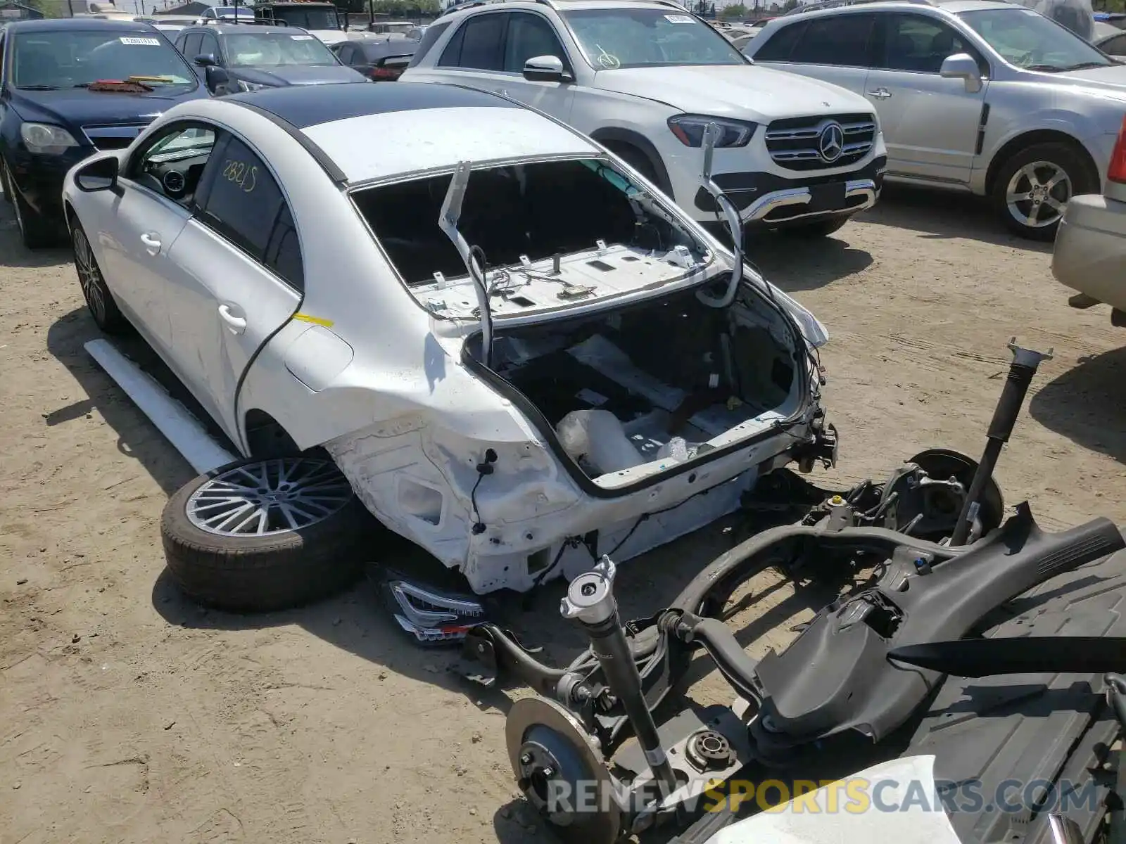 3 Photograph of a damaged car WDD5J4GB0LN044210 MERCEDES-BENZ C CLASS 2020