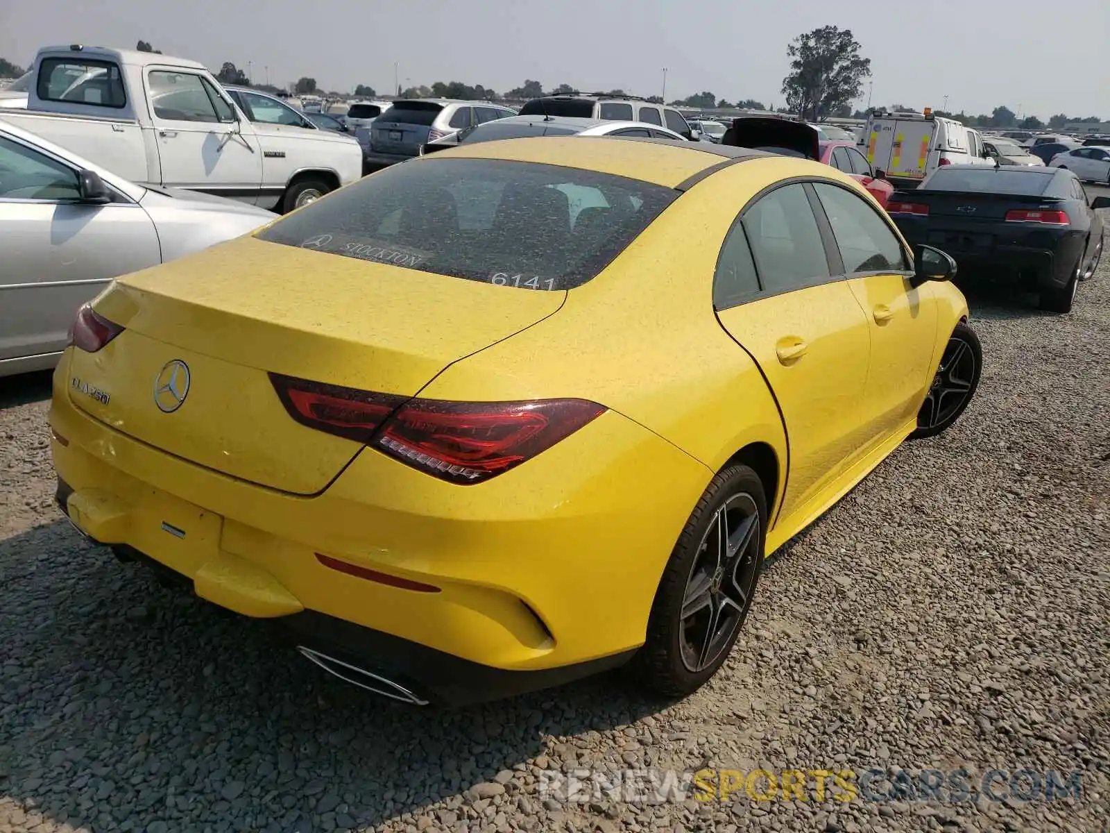 4 Photograph of a damaged car WDD5J4GB5LN019335 MERCEDES-BENZ C CLASS 2020