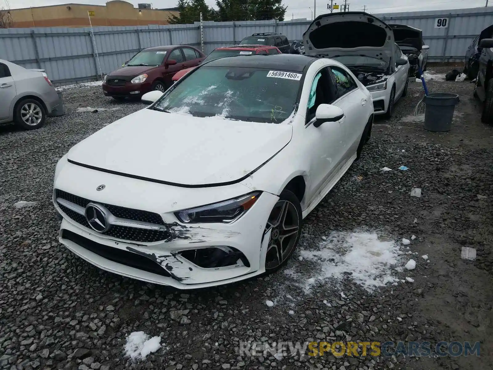 2 Photograph of a damaged car WDD5J4HB6LN027183 MERCEDES-BENZ C CLASS 2020