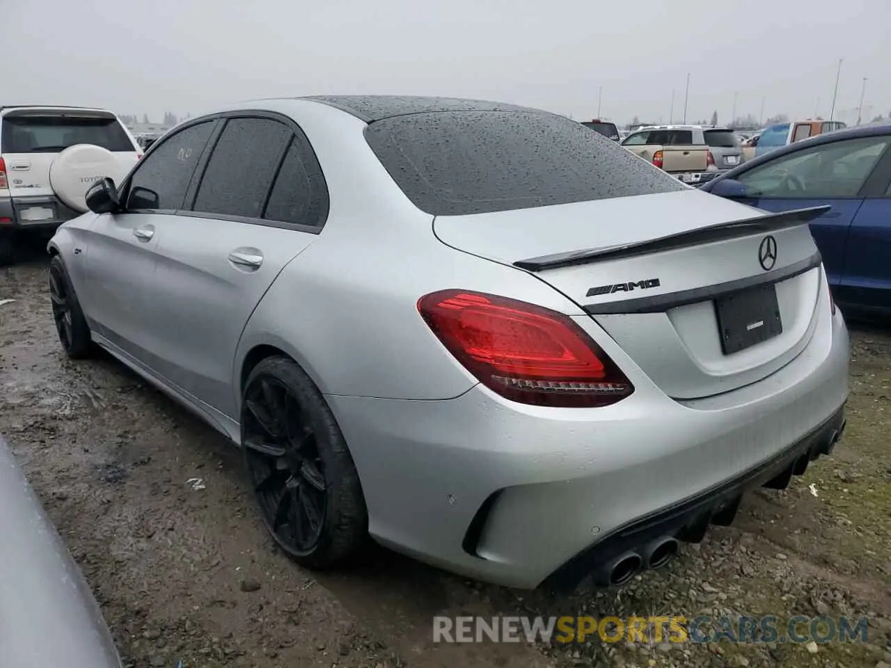 2 Photograph of a damaged car WDDWF6EB1LR562596 MERCEDES-BENZ C-CLASS 2020