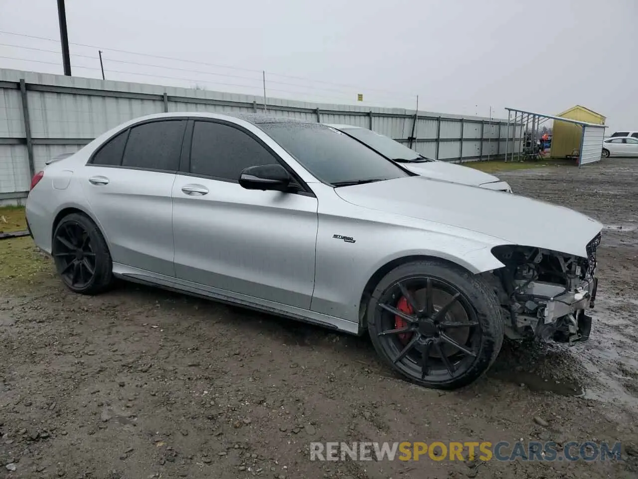4 Photograph of a damaged car WDDWF6EB1LR562596 MERCEDES-BENZ C-CLASS 2020