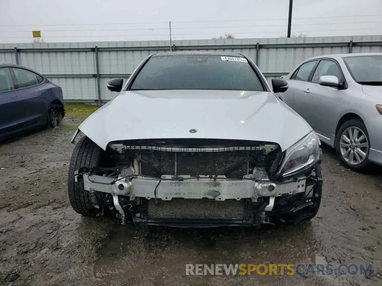 5 Photograph of a damaged car WDDWF6EB1LR562596 MERCEDES-BENZ C-CLASS 2020