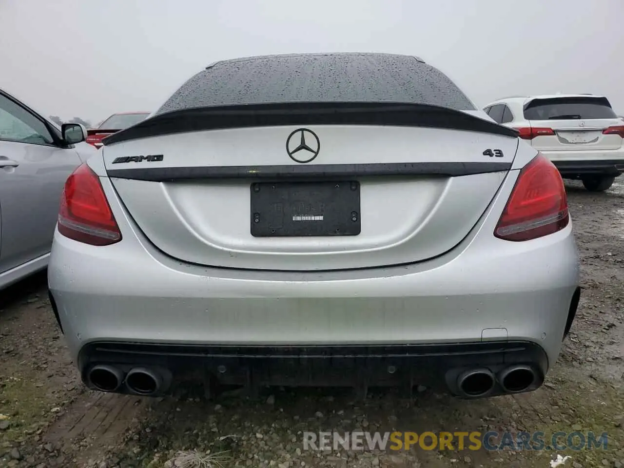 6 Photograph of a damaged car WDDWF6EB1LR562596 MERCEDES-BENZ C-CLASS 2020