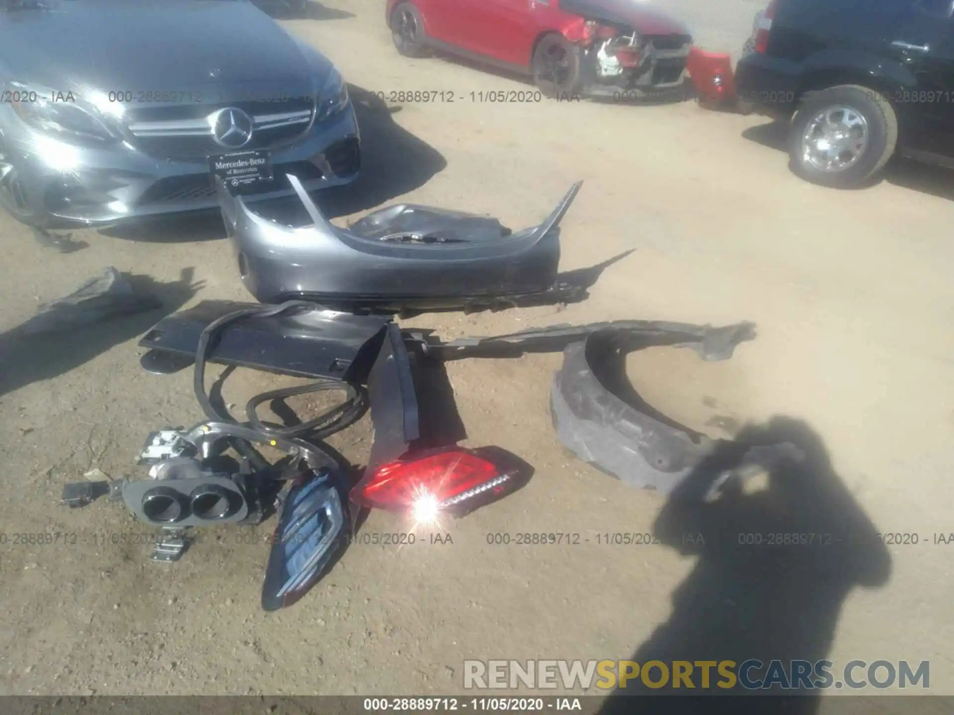 12 Photograph of a damaged car WDDWF6EB2LR556015 MERCEDES-BENZ C-CLASS 2020