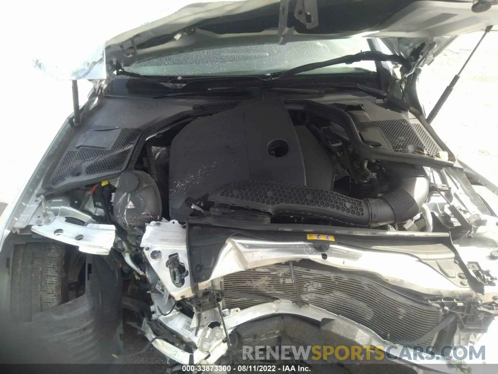 10 Photograph of a damaged car WDDWF8DB0LR556432 MERCEDES-BENZ C-CLASS 2020