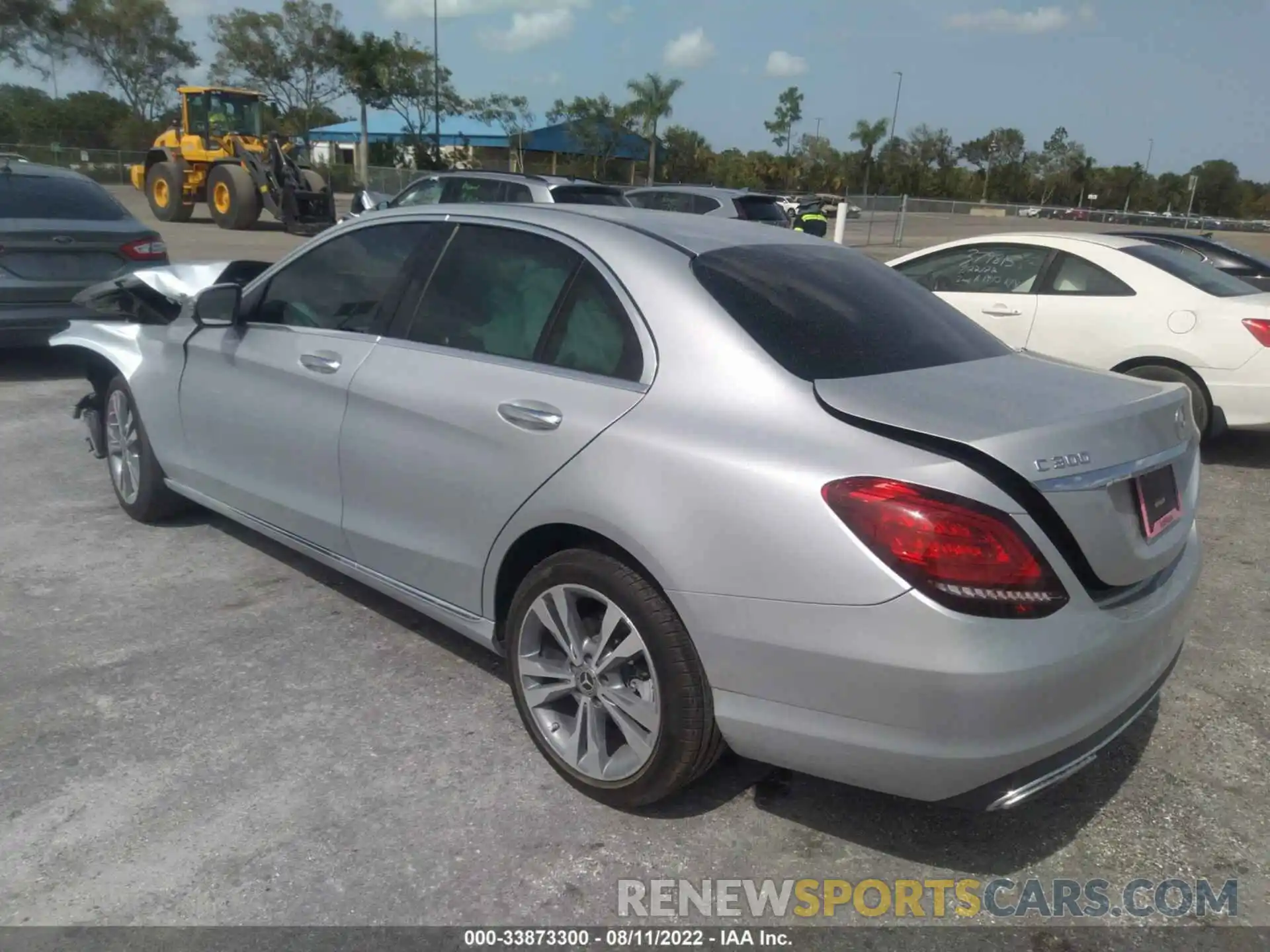 3 Photograph of a damaged car WDDWF8DB0LR556432 MERCEDES-BENZ C-CLASS 2020