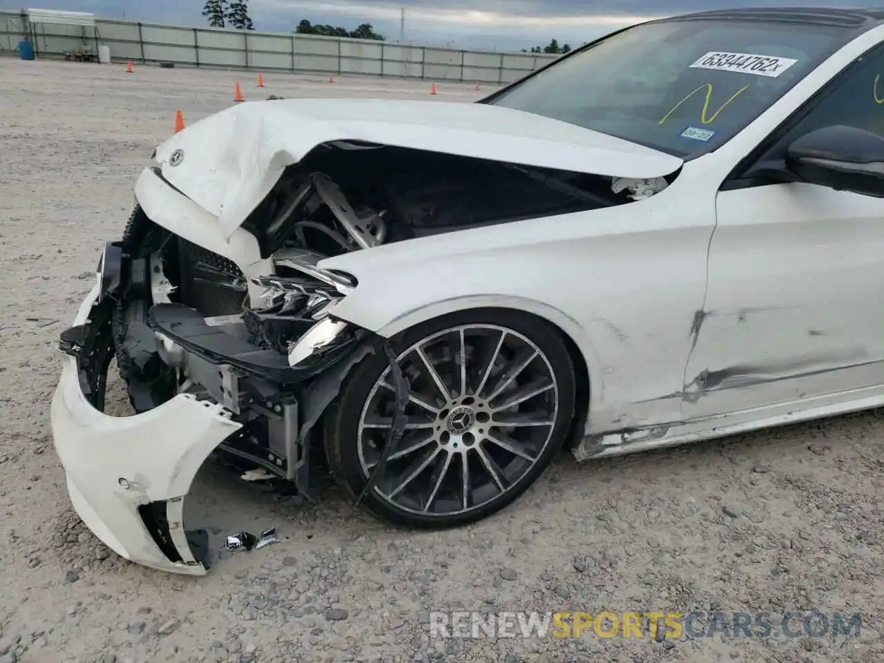 9 Photograph of a damaged car WDDWF8DB2LR526753 MERCEDES-BENZ C-CLASS 2020