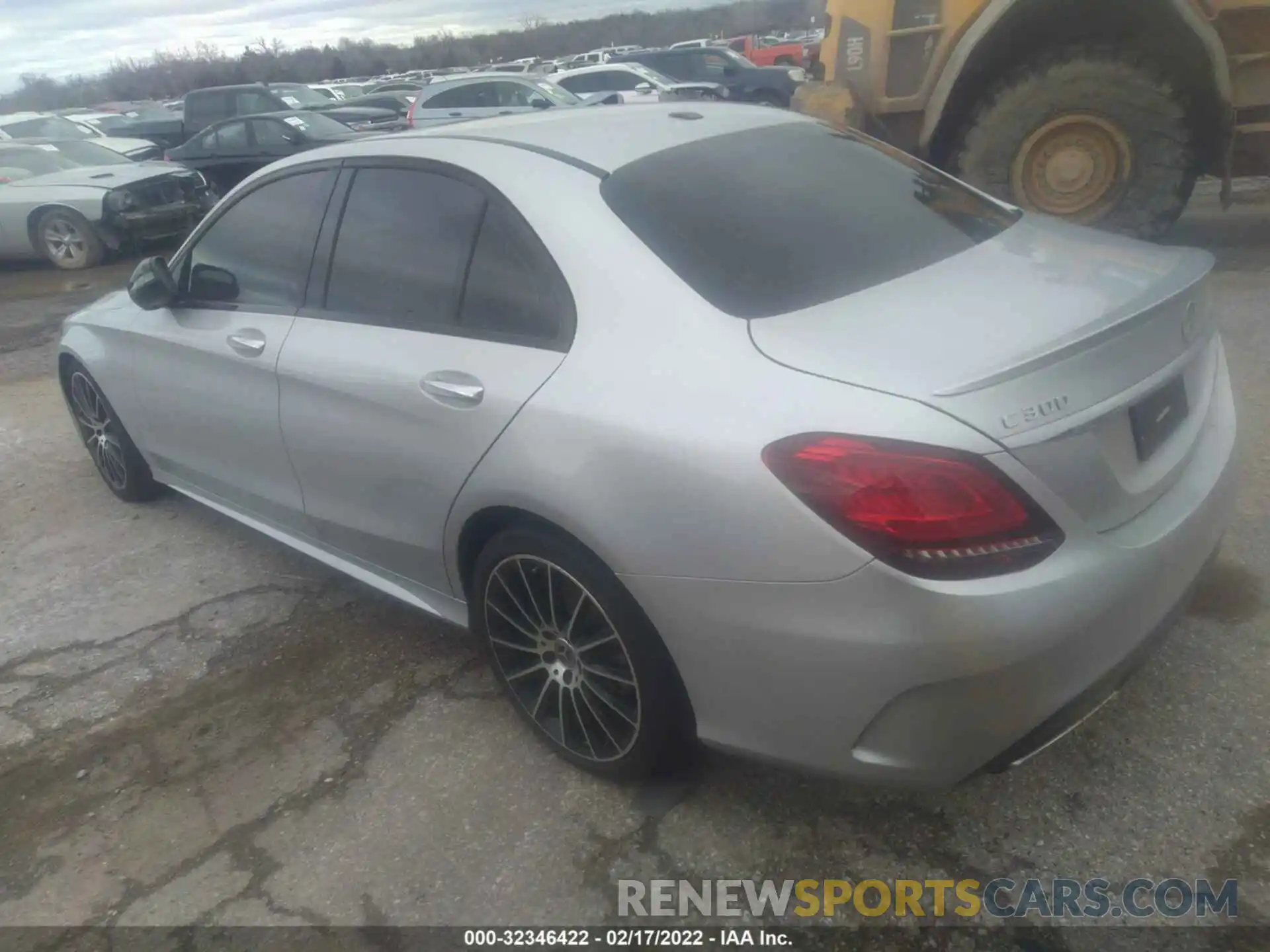 3 Photograph of a damaged car WDDWF8DB2LR550129 MERCEDES-BENZ C-CLASS 2020