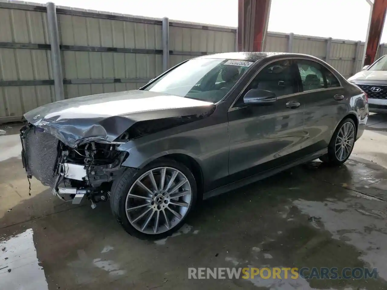 1 Photograph of a damaged car WDDWF8DB2LR551359 MERCEDES-BENZ C-CLASS 2020